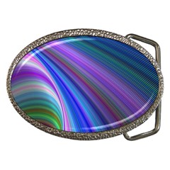 Background Abstract Curves Belt Buckles