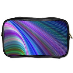 Background Abstract Curves Toiletries Bags 2-side by Nexatart