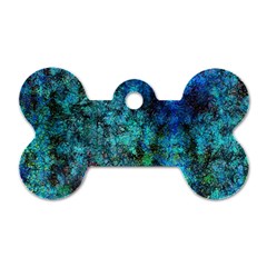 Color Abstract Background Textures Dog Tag Bone (two Sides) by Nexatart