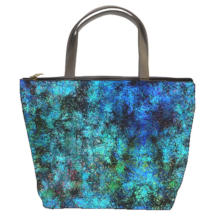 Color Abstract Background Textures Bucket Bags