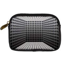 Space Glass Blocks Background Digital Camera Cases by Nexatart