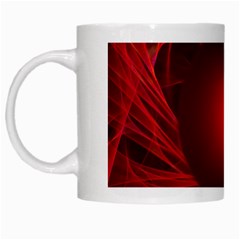 Abstract Scrawl Doodle Mess White Mugs by Nexatart