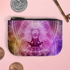 Meditation Spiritual Yoga Mini Coin Purses by Nexatart