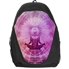 Meditation Spiritual Yoga Backpack Bag by Nexatart