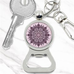 Mandala Pattern Fractal Bottle Opener Key Chains by Nexatart