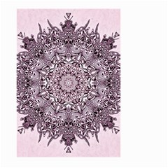 Mandala Pattern Fractal Large Garden Flag (two Sides) by Nexatart