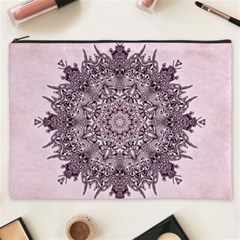 Mandala Pattern Fractal Cosmetic Bag (xxxl)  by Nexatart