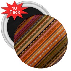 Background Texture Pattern 3  Magnets (10 Pack)  by Nexatart