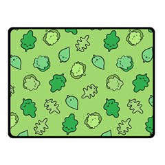 Funny Greens And Salad Fleece Blanket (small) by kostolom3000shop