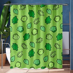 Funny Greens And Salad Shower Curtain 60  X 72  (medium)  by kostolom3000shop