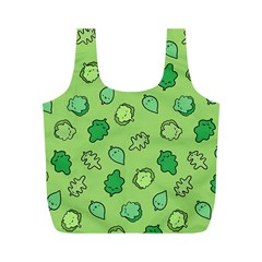 Funny Greens And Salad Full Print Recycle Bags (m)  by kostolom3000shop