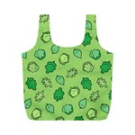 Funny Greens and Salad Full Print Recycle Bags (M)  Front