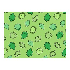 Funny Greens And Salad Double Sided Flano Blanket (mini)  by kostolom3000shop