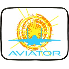 Aviator Double Sided Fleece Blanket (mini) 