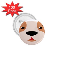 Dog Animal Boxer Family House Pet 1 75  Buttons (100 Pack)  by Sapixe