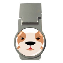 Dog Animal Boxer Family House Pet Money Clips (round)  by Sapixe