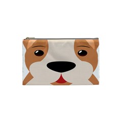 Dog Animal Boxer Family House Pet Cosmetic Bag (small)  by Sapixe