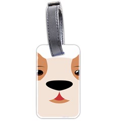 Dog Animal Boxer Family House Pet Luggage Tags (two Sides) by Sapixe