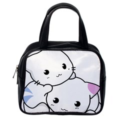 Kitty Cuddling Cat Kitten Feline Classic Handbags (one Side) by Sapixe