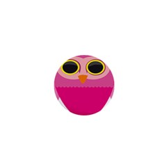 Sowa Owls Bird Wild Birds Pen 1  Mini Buttons by Sapixe