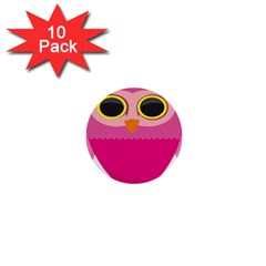 Sowa Owls Bird Wild Birds Pen 1  Mini Buttons (10 Pack)  by Sapixe