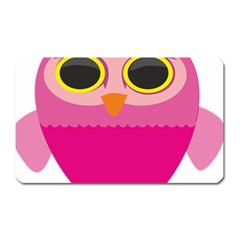 Sowa Owls Bird Wild Birds Pen Magnet (rectangular) by Sapixe