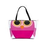 Sowa Owls Bird Wild Birds Pen Shoulder Handbags Front