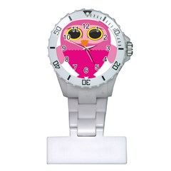 Sowa Owls Bird Wild Birds Pen Plastic Nurses Watch by Sapixe