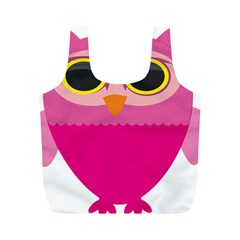 Sowa Owls Bird Wild Birds Pen Full Print Recycle Bags (m)  by Sapixe