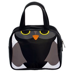 Sowa Owls Bird Wild Birds Pen Classic Handbags (2 Sides) by Sapixe