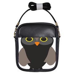 Sowa Owls Bird Wild Birds Pen Girls Sling Bags by Sapixe