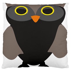 Sowa Owls Bird Wild Birds Pen Large Cushion Case (one Side) by Sapixe