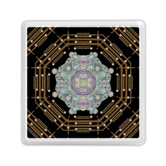 Butterflies And Flowers A In Romantic Universe Memory Card Reader (square)  by pepitasart