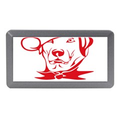 Dog Santa Hat Winter Christmas Memory Card Reader (mini) by Sapixe