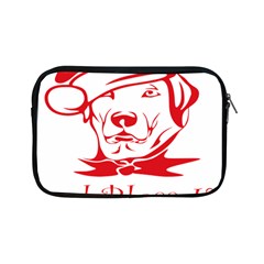 Dog Santa Hat Winter Christmas Apple iPad Mini Zipper Cases