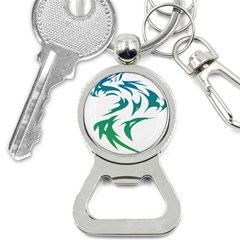 Wolf Dog Fox Animal Pet Vector Bottle Opener Key Chains by Sapixe