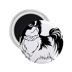 Animal Canine Dog Japanese Chin 2 25  Magnets by Sapixe