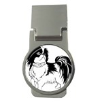 Animal Canine Dog Japanese Chin Money Clips (Round)  Front