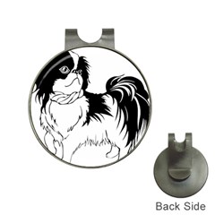 Animal Canine Dog Japanese Chin Hat Clips With Golf Markers by Sapixe