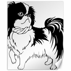 Animal Canine Dog Japanese Chin Canvas 16  x 20  