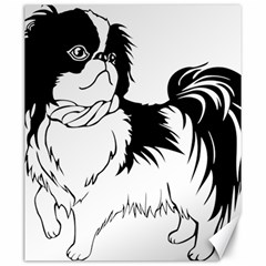 Animal Canine Dog Japanese Chin Canvas 20  x 24  