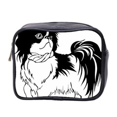 Animal Canine Dog Japanese Chin Mini Toiletries Bag 2-side by Sapixe