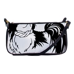 Animal Canine Dog Japanese Chin Shoulder Clutch Bags by Sapixe