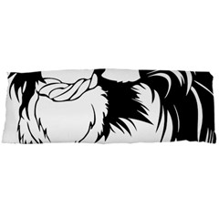 Animal Canine Dog Japanese Chin Body Pillow Case Dakimakura (Two Sides)