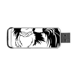 Animal Canine Dog Japanese Chin Portable Usb Flash (two Sides) by Sapixe