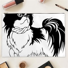 Animal Canine Dog Japanese Chin Cosmetic Bag (xxl)  by Sapixe