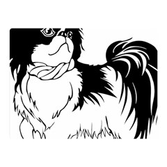 Animal Canine Dog Japanese Chin Double Sided Flano Blanket (mini)  by Sapixe