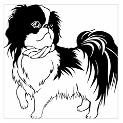 Animal Canine Dog Japanese Chin Large Satin Scarf (Square)