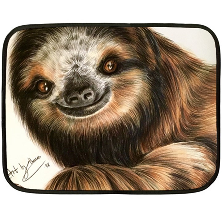 Sloth Smiles Fleece Blanket (Mini)