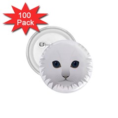 Cat Animal Pet Kitty Cats Kitten 1 75  Buttons (100 Pack)  by Sapixe